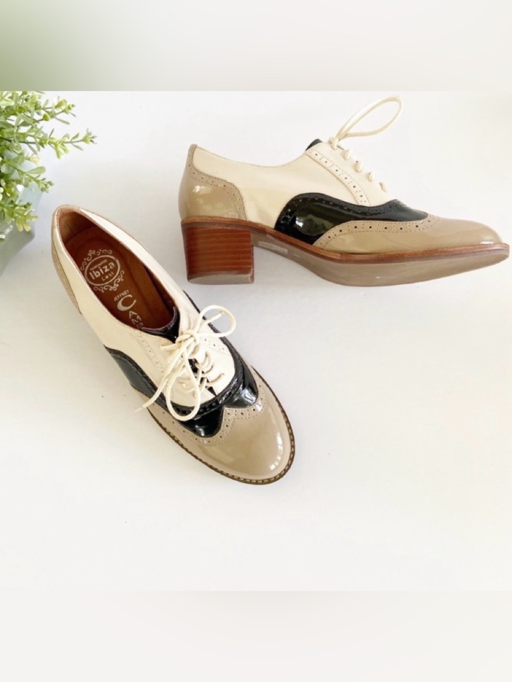 Jeffrey Campbell Neutral Williams Oxfords Booties